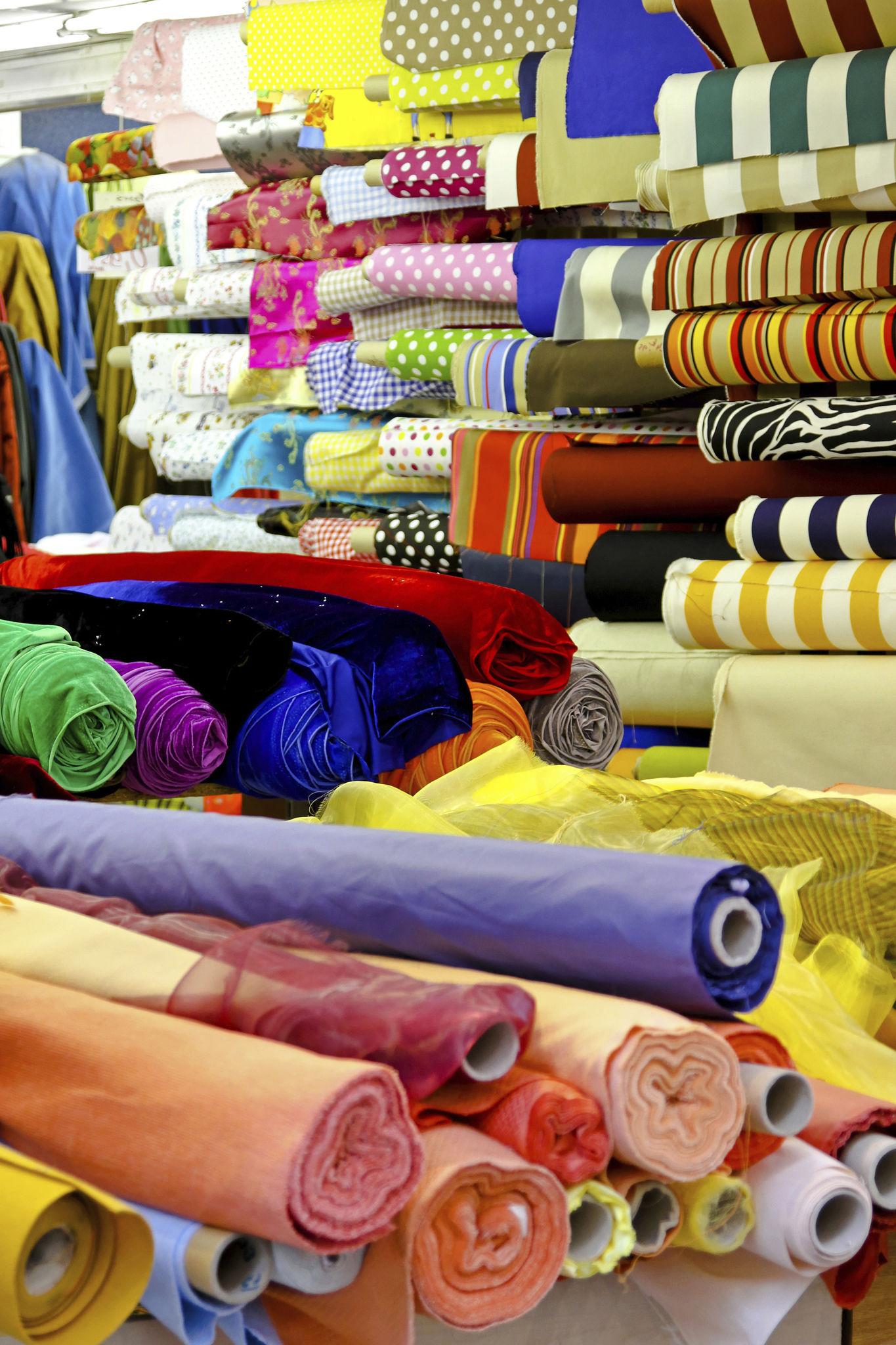 Fabric rolls and textiles